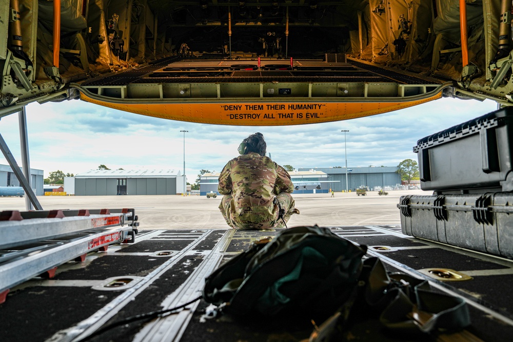 Talisman Sabre 25: 27 SOW conducts AC-130 training flight