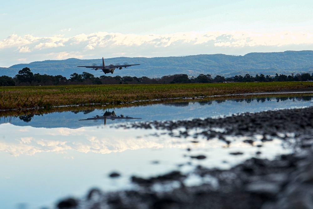 Talisman Sabre 25: 27 SOW conducts AC-130 training flight