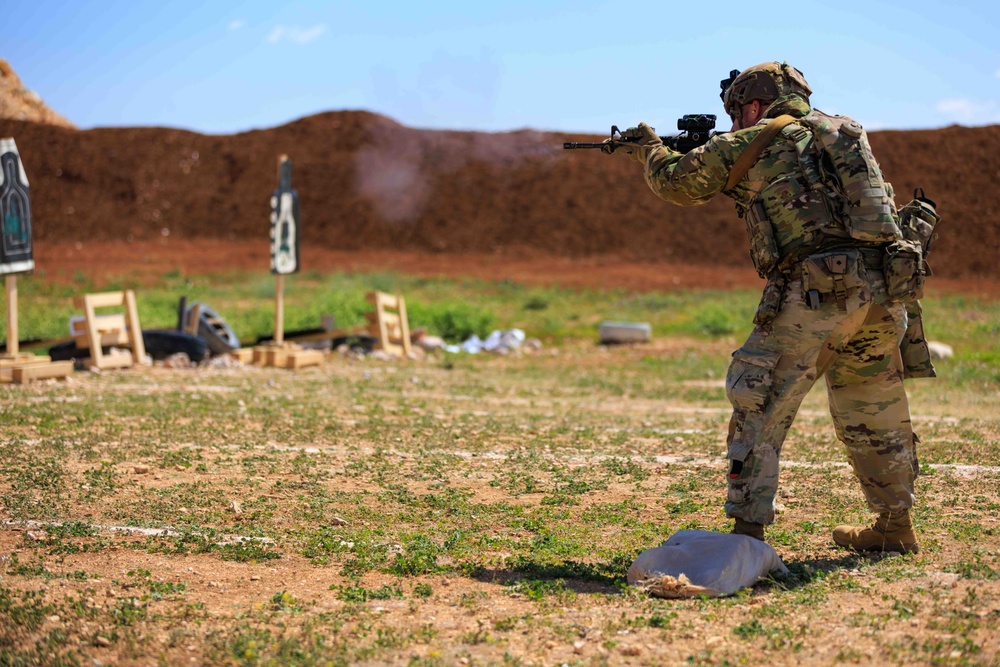 U.S. Army trains in Jade Chameleon 25.2 exercise.