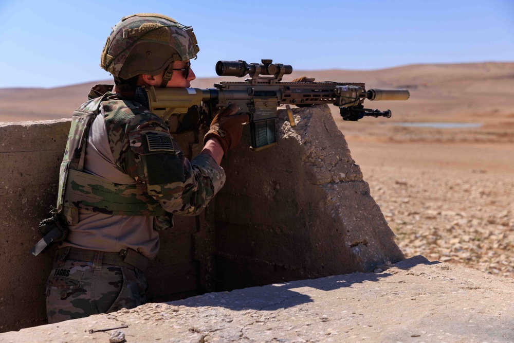 U.S. Army trains in Jade Chameleon 25.2 exercise.