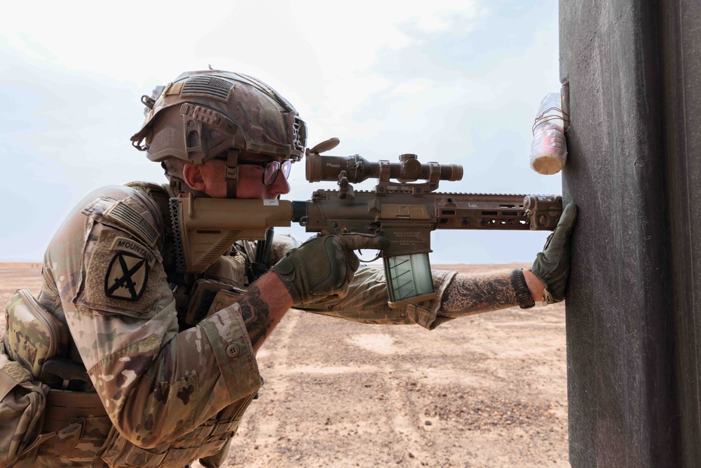 U.S. Army trains in Jade Chameleon 25.2 exercise.