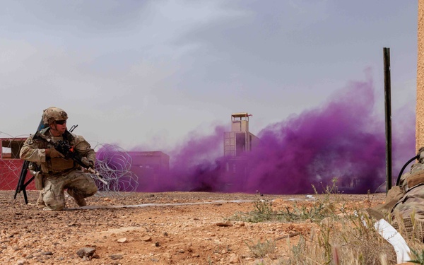 U.S. Army trains in Jade Chameleon 25.2 exercise.