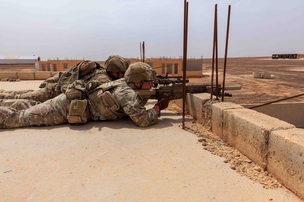 U.S. Army trains in Jade Chameleon 25.2 exercise.