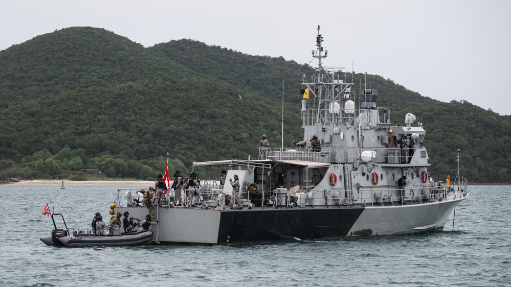 CARAT Thailand 2025: U.S., Thai, and Canadian Forces Practice VBSS Training