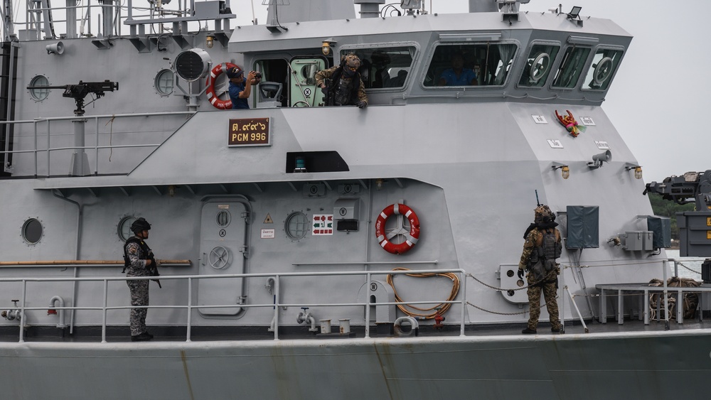 CARAT Thailand 2025: U.S., Thai, and Canadian Forces Practice VBSS Training&amp;#xA;