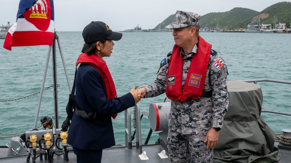 Canadian Ambassador Observes VBSS Training at CARAT Thailand 2025