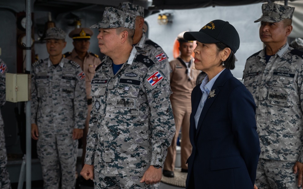 Canadian Ambassador Observes VBSS Training at CARAT Thailand 2025