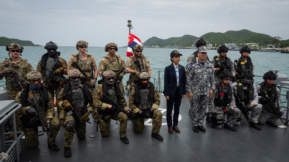 Canadian Ambassador Observes VBSS Training at CARAT Thailand 2025