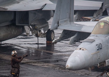 USS Carl Vinson (CVN 70) Conducts Routine Operations in the Indian Ocean