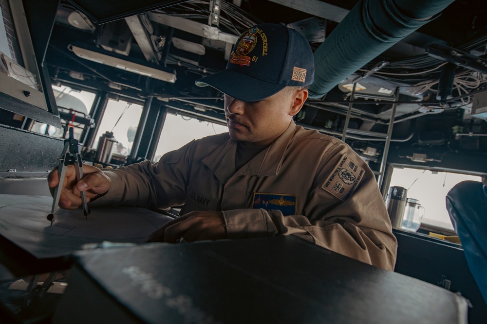 USS Winston S. Churchill (DDG 81) Daily Operations