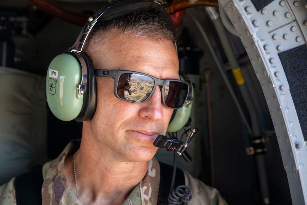 Maj. Gen. Mark McCormack visits Camp Bondsteel