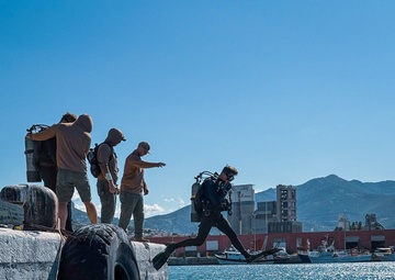 U.S. Navy Divers Strengthen NATO Maritime Infrastructure in Croatia