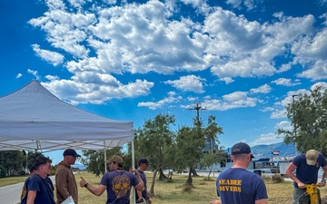 U.S. Navy Divers Strengthen NATO Maritime Infrastructure in Croatia