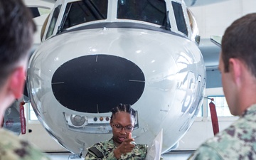 VX-1 Sailors participate in training