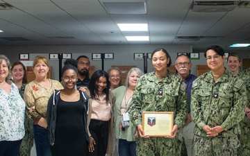 Cherry Point Sailor Frocks to Hospital Corpsman Second Class