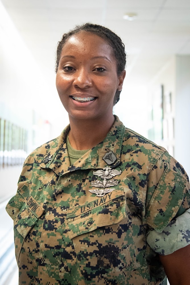 Cherry Point Corpsman Awarded Fleet Marine Force Pin
