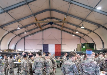 French military hosts allied nations in Bastille Day celebration