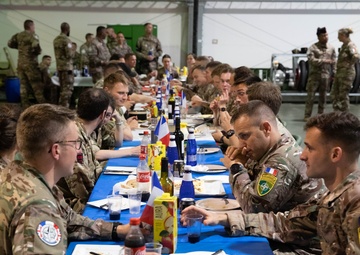 French military hosts allied nations in Bastille Day celebration