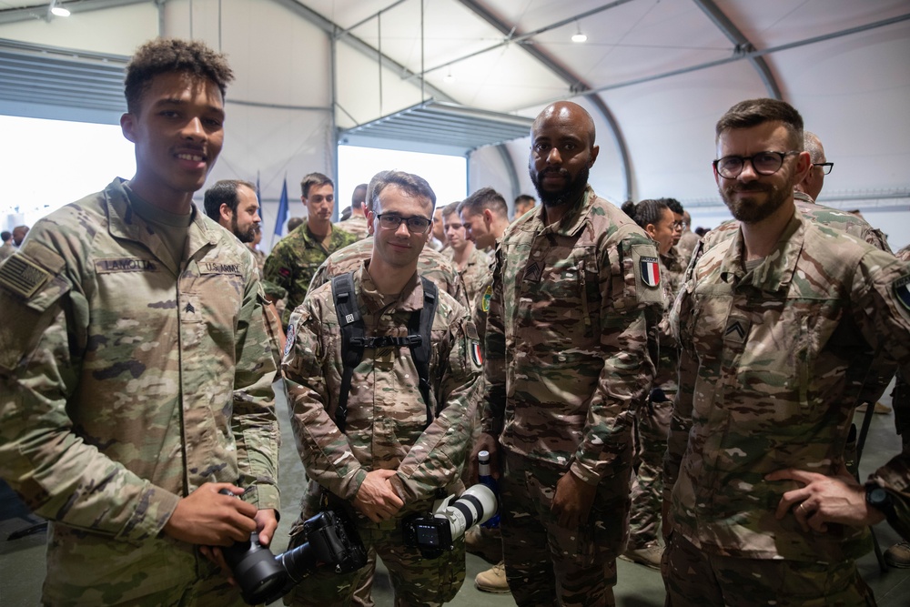 French military hosts allied nations in Bastille Day celebration