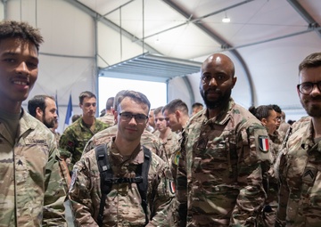 French military hosts allied nations in Bastille Day celebration