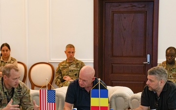 Senator Mark Kelly CODEL at MKAB