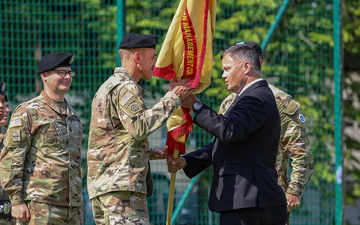 USAG Poland Change of Command anchors garrison on Eastern Flank
