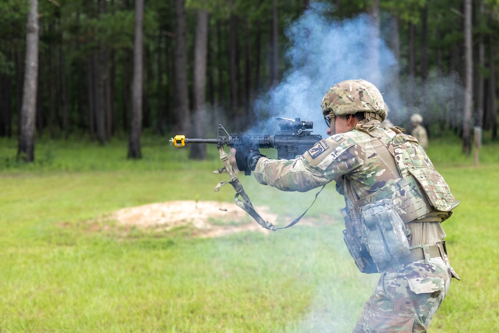 XVIII Airborne Corps Buddy Team Live Fire Range
