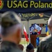 USAG Poland Change of Command anchors garrison on Eastern Flank