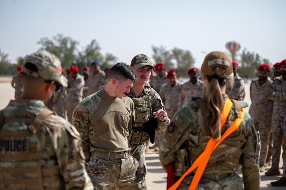 Stronger Together: 378th ESFS collaborates with RSAF to exchange tactical skills and increase interoperability