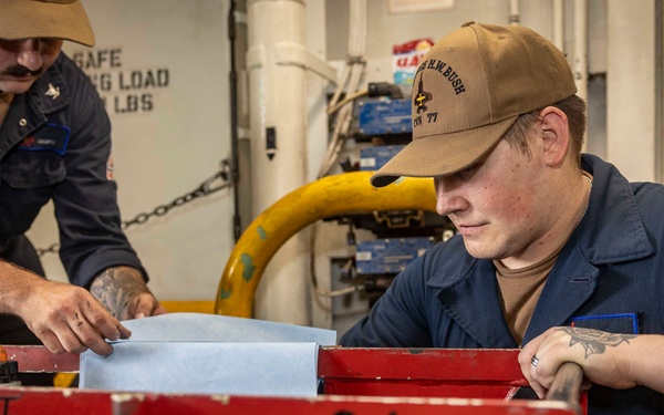 Daily Operations Aboard USS George H.W. Bush (CVN 77)