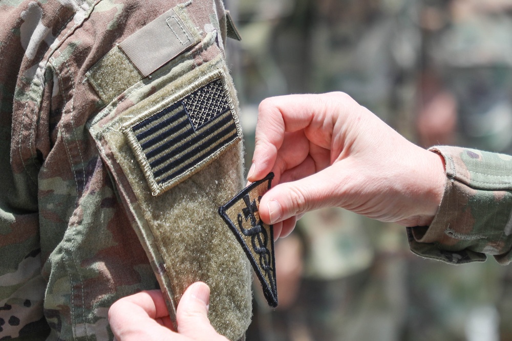 3rd Medical Brigade Conducts Patching Ceremony