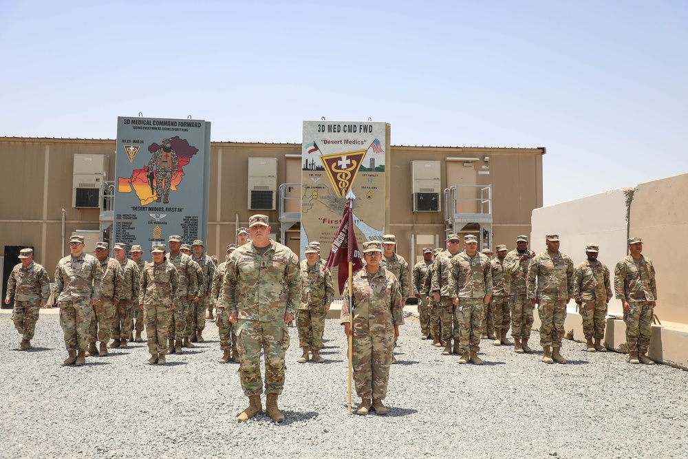 3rd Medical Brigade Conducts Patching Ceremony