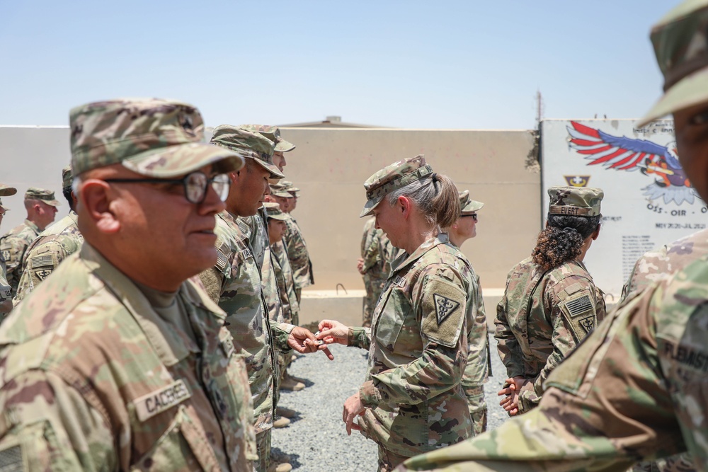 3rd Medical Brigade Conducts Patching Ceremony