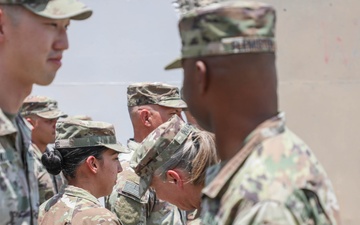 3rd Medical Brigade Conducts Patching Ceremony