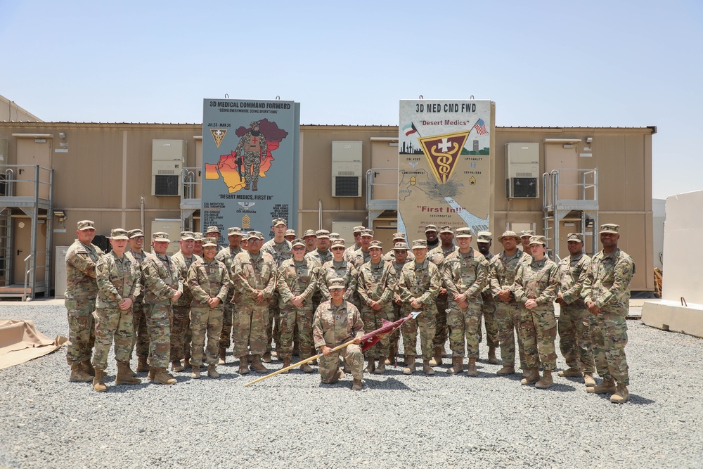3rd Medical Brigade Conducts Patching Ceremony