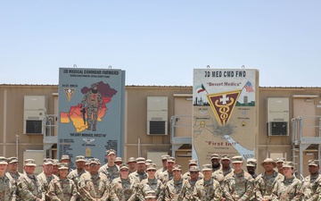 3rd Medical Brigade Conducts Patching Ceremony