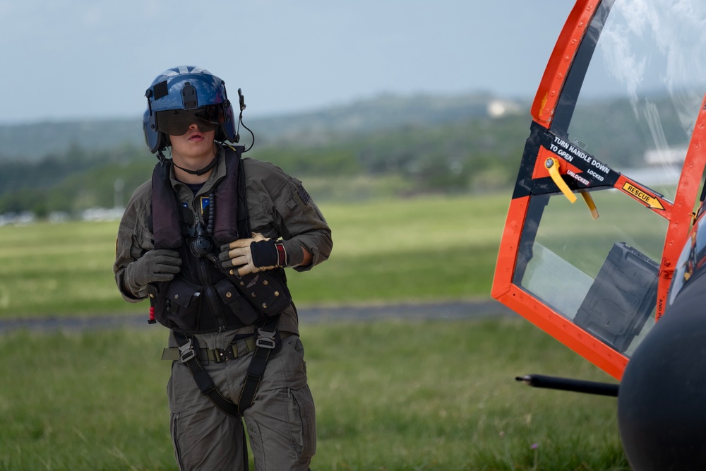 U.S. Coast Guard responds to Kerrville, Texas floods