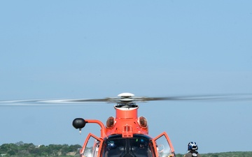 U.S. Coast Guard responds to Kerrville, Texas floods
