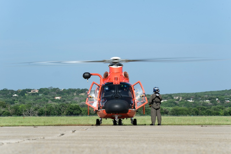 U.S. Coast Guard responds to Kerrville, Texas floods