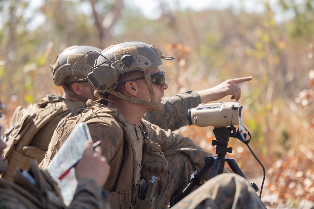MRF-D 25.3: 3rd Bn., 11th Marines, conduct Direct Fire with M777 Howitzers