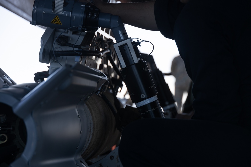 31st MEU conducts ordnance load during Exercise Talisman Sabre 25
