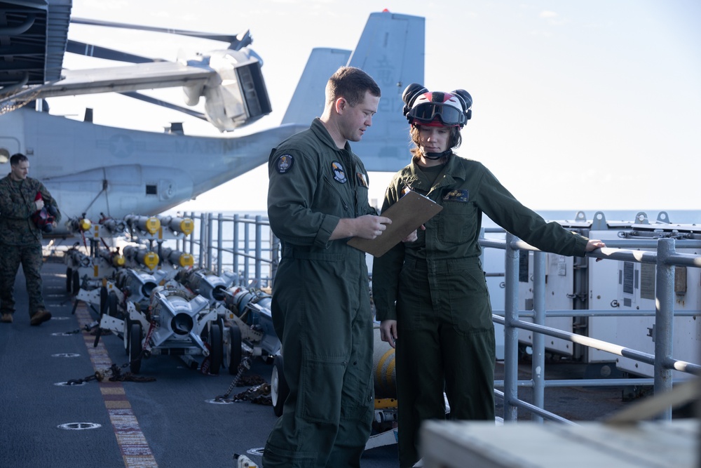 31st MEU conducts ordnance load during Exercise Talisman Sabre 25