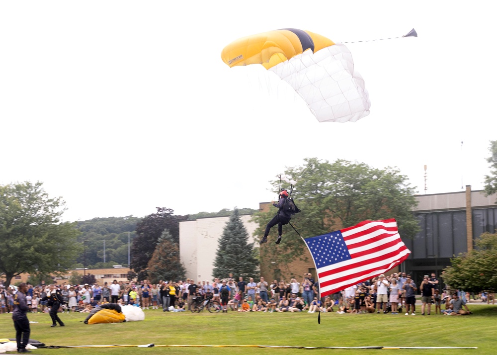 Black Knights soar at Picatinny Arsenal’s 2025 Community Day, culminating the Army’s 250th birthday celebration