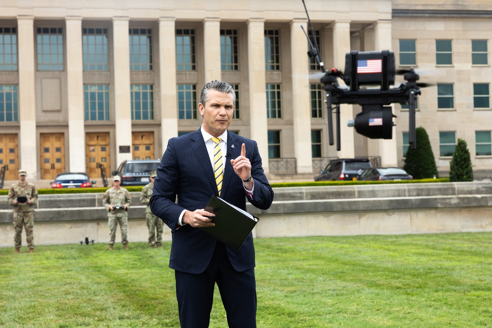 U.S. Secretary of Defense Pete Hegseth Unleashes U.S. Military Drone Dominance