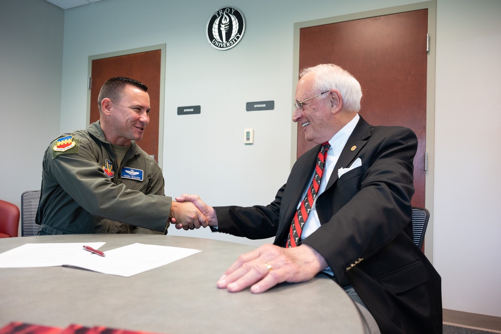 Troy University Ribbon-Cutting Ceremony - Shaw AFB