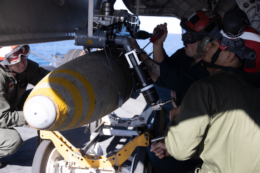 31st MEU conducts ordnance load during Exercise Talisman Sabre 25