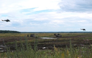 Michigan Army National Guard and Danish Armed Forces enhance squad tactics in Latvia