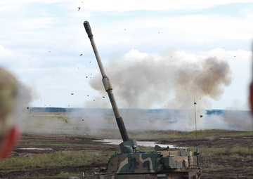 Tank warfare demonstration features U.S. Army in Poland