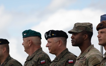 Tank warfare demonstration features U.S. Army in Poland