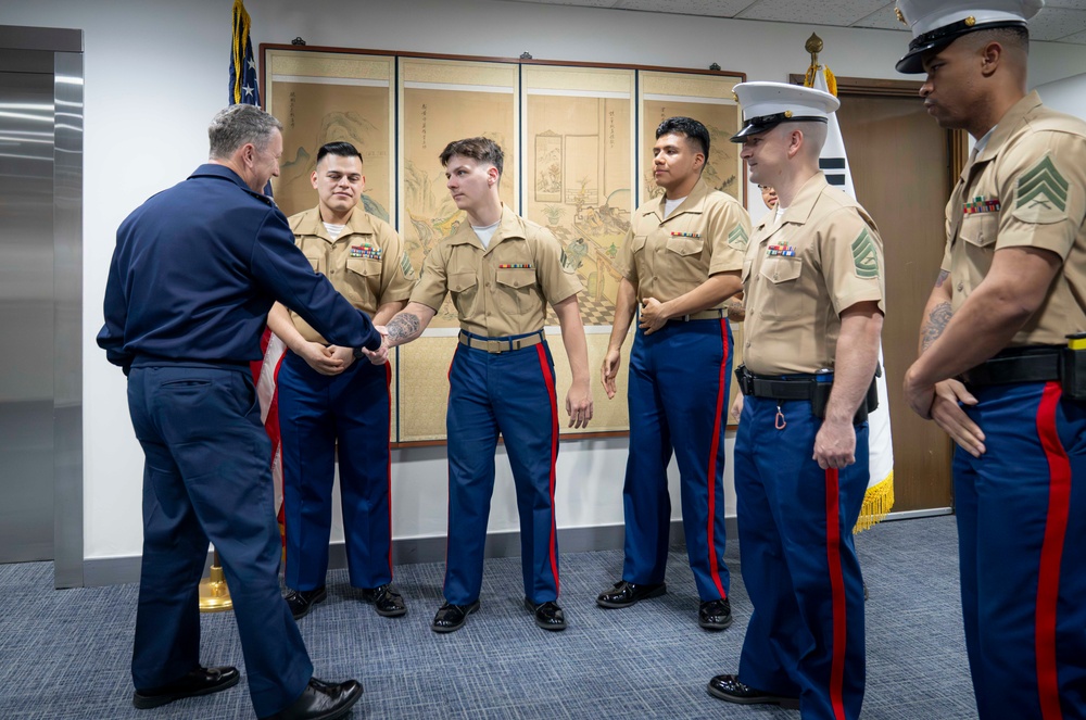 CJCS Meets with Embassy Staff
